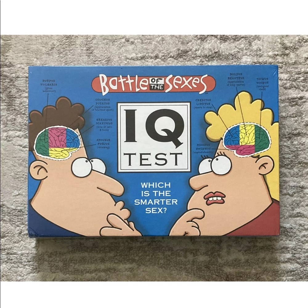 Battle of The Sexes IQ Test Board Game – 2003
